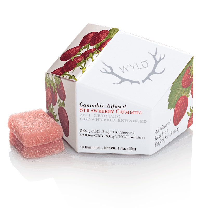 Strawberry 20:1 CBD + Hybrid Enhanced Gummies